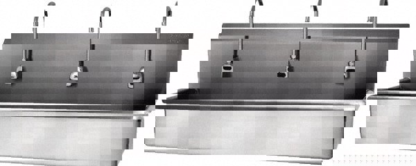 Hands-Free Hand Sink: 304 Stainless Steel